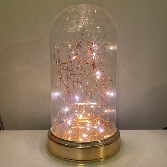 Rose gold fairy light desk lamp - Picture 2 of 2